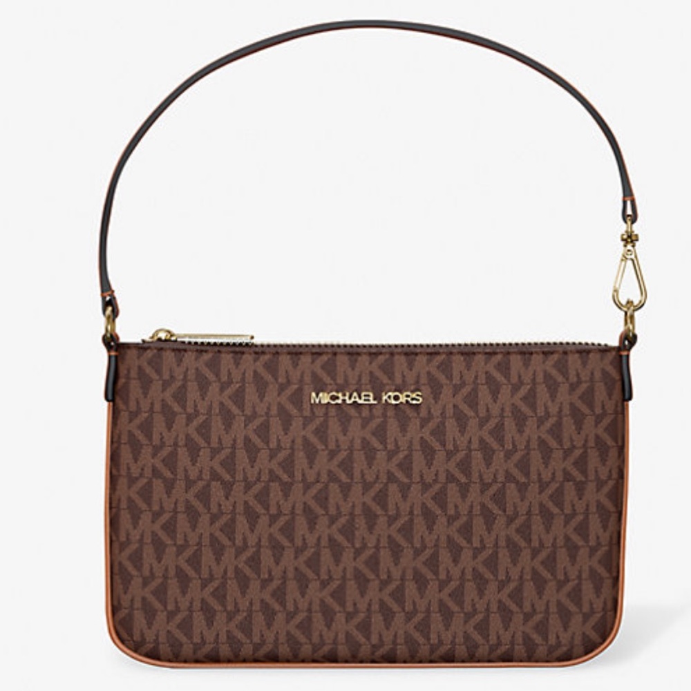 MICHAEL KORS - Jet Set Small Signature Logo Convertible Wristlet - Picture 5 of 5